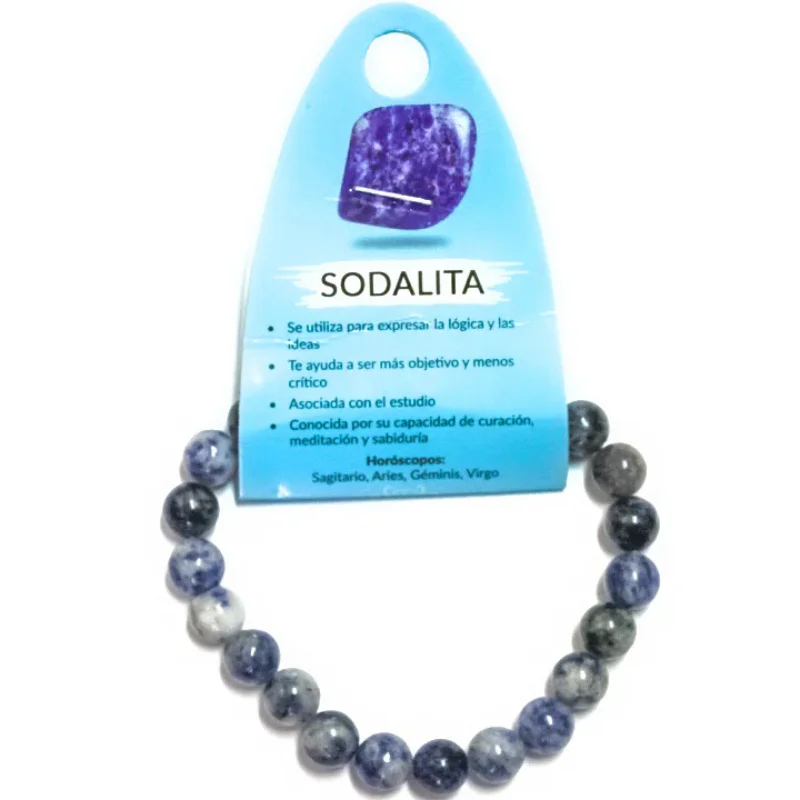 Pulsera Piedra natural SODALITA 8mm Pulsera Piedra natural SODALITA 8mm