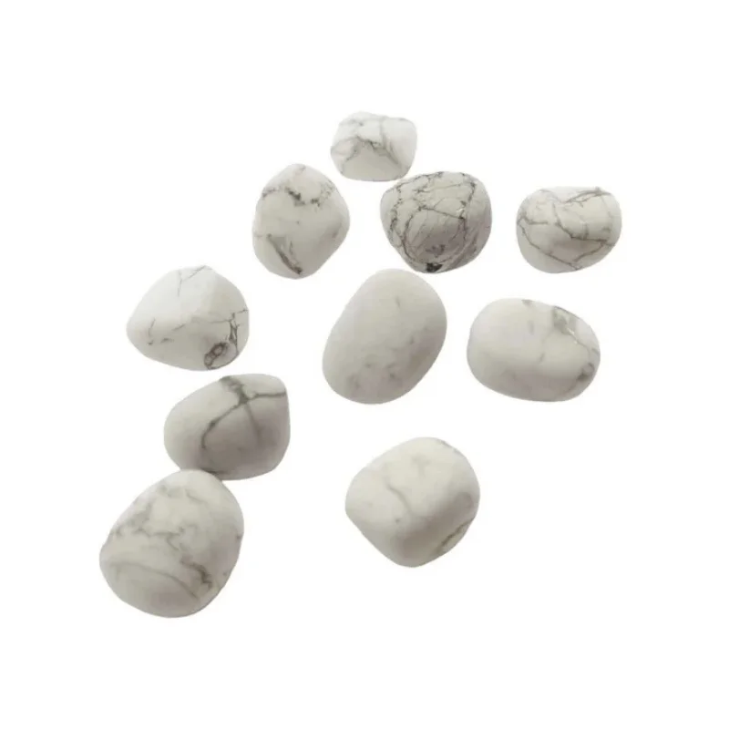 CANTO RODADO PIEDRA NATURAL Howlite
