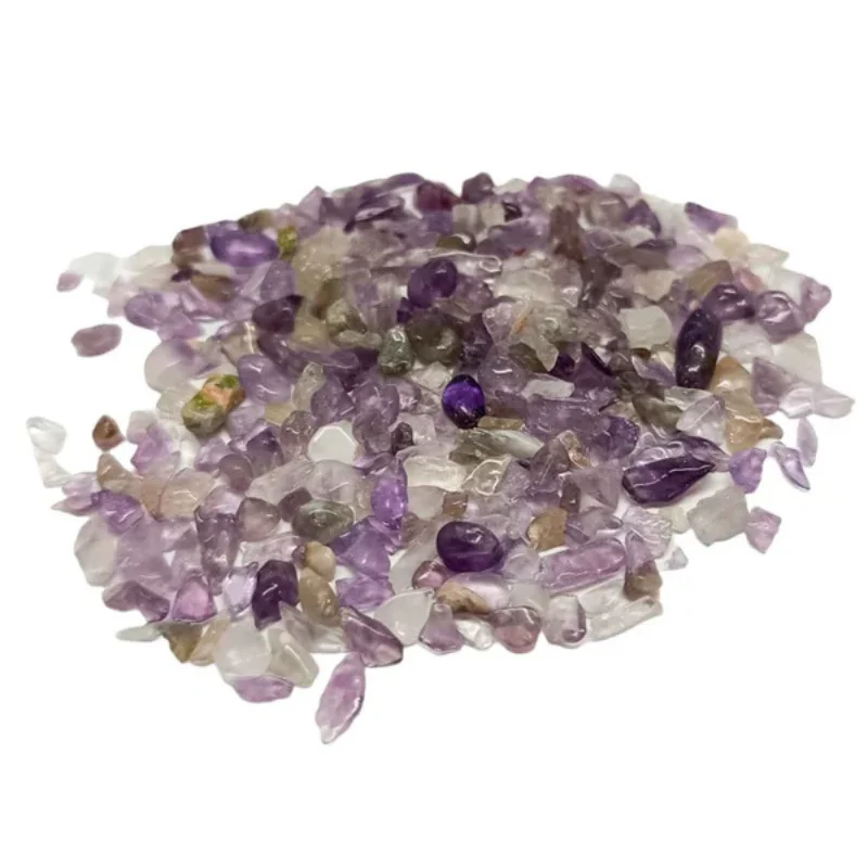 Bolsa 100 Gramos Piedra Chips Amatista 2 mm Aprox