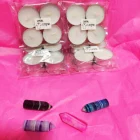 Velas de té aromaterapia: ROPA LIMPIA (4 unidades).