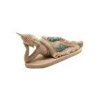 Figura En Resina Buda Tumbado 22 X 6 Cms Aprox.