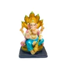 Figura Ganesha En Resina 13 Cms Aprox Cobra