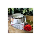 VELA DE ROSA CON CUARZO ROSA. AMOR. GREEN TREE