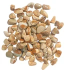 CANTO RODADO PIEDRA NATURAL Jaspe Madera