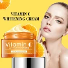 CREMA DE Suero de vitamina C Disaar Crema facial blanqueadora VC Reparadora Atenúa las pecas Elimina las manchas oscuras Melanina Aclara la piel Ácido hialurónico.