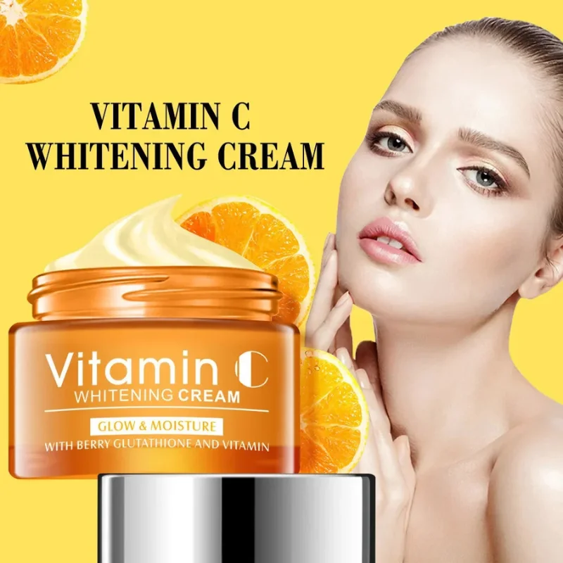 CREMA DE Suero de vitamina C Disaar Crema facial blanqueadora VC Reparadora Atenúa las pecas Elimina las manchas oscuras Melanina Aclara la piel Ácido hialurónico. CREMA DE Suero de vitamina C Disaar Crema facial blanqueadora VC Reparadora Atenúa las pecas Elimina las manchas oscuras Melanina Aclara la piel Ácido hialurónico.