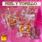 CARAMELOS ARTESANALES MIEL NATURAL Y TOMILLO. MIEL MEDITERRÁNEA. 100 GR