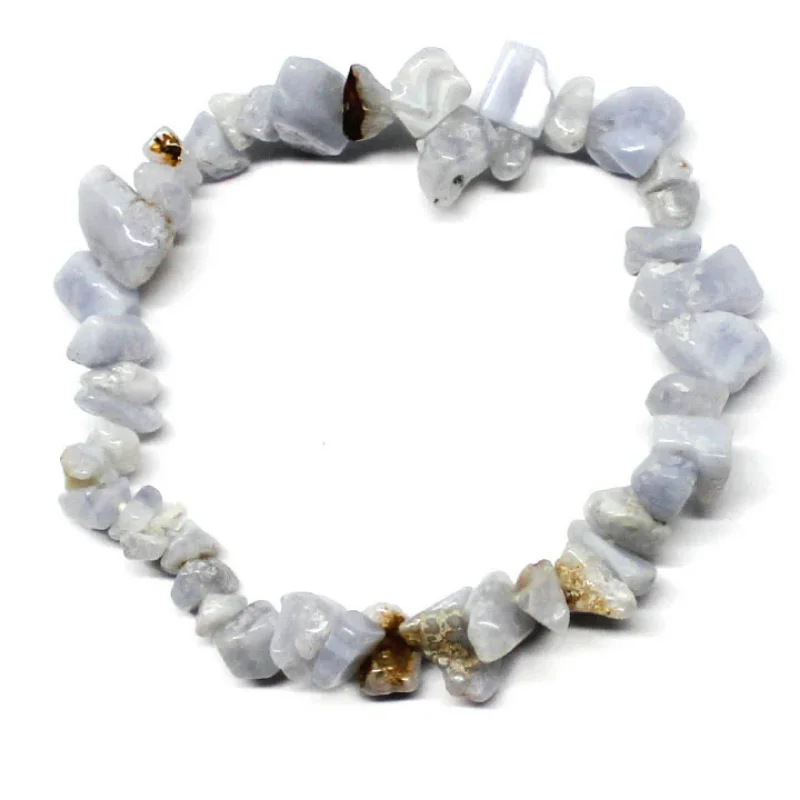 Pulsera Chips Calcedonia