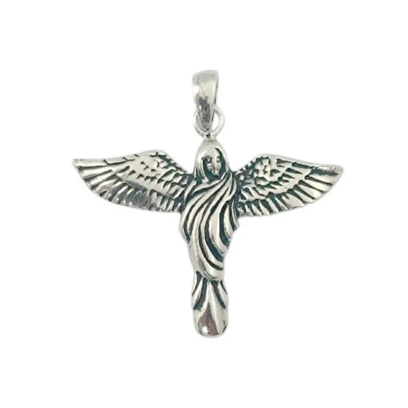 Colgante De Plata 925 Angel 20x28 mm
