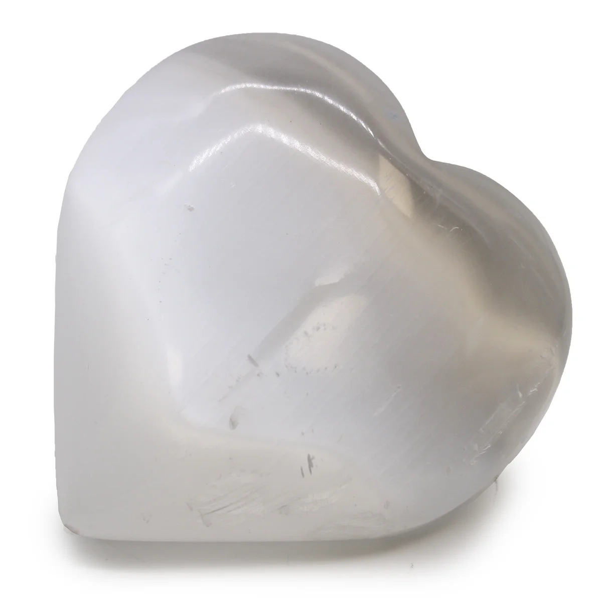 Corazón de selenita 10 cm