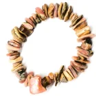 Pulsera Chips Opalina Rodrocrosita