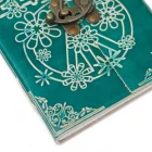 CUADERNO GRIMORIO de Cuero PAZ INTERIOR 13x2,5x18 (cm)