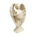 Figura En Resina Diosa Metratón 20 Cms Aprox Color Blanco