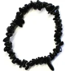 Pulsera de Chips Obsidiana