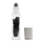 Botella en Roll-on con Gemas de Turmalina Negra