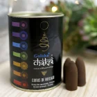 PACKS 18 CONOS INCIENSO REFLUJO GOLOKA - 7 CHAKRAS