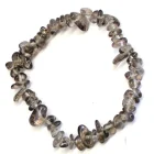 Pulsera de Chips de Cuarzo Ahumado