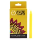 Velas Mágicas de Manifestación Amarillo Chakra del Plexo Solar