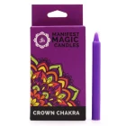Velas Mágicas de Manifestación Púrpura Chakra de la Corona