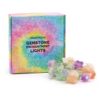 Luces LED Encantadas con Piedras Preciosas - Rocas Mixtas