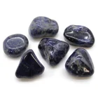 CANTO RODADO PIEDRA NATURAL Sodalita Azul puro