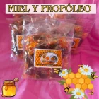 CARAMELOS ARTESANALES MIEL NATURAL Y PROPÓLEO. MIEL MEDITERRÁNEA. 100 GR