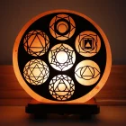LÁMPARA SAL DEL HIMALAYA 7 CHAKRAS GIGANTE.