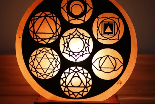 LÁMPARA SAL DEL HIMALAYA 7 CHAKRAS GIGANTE.