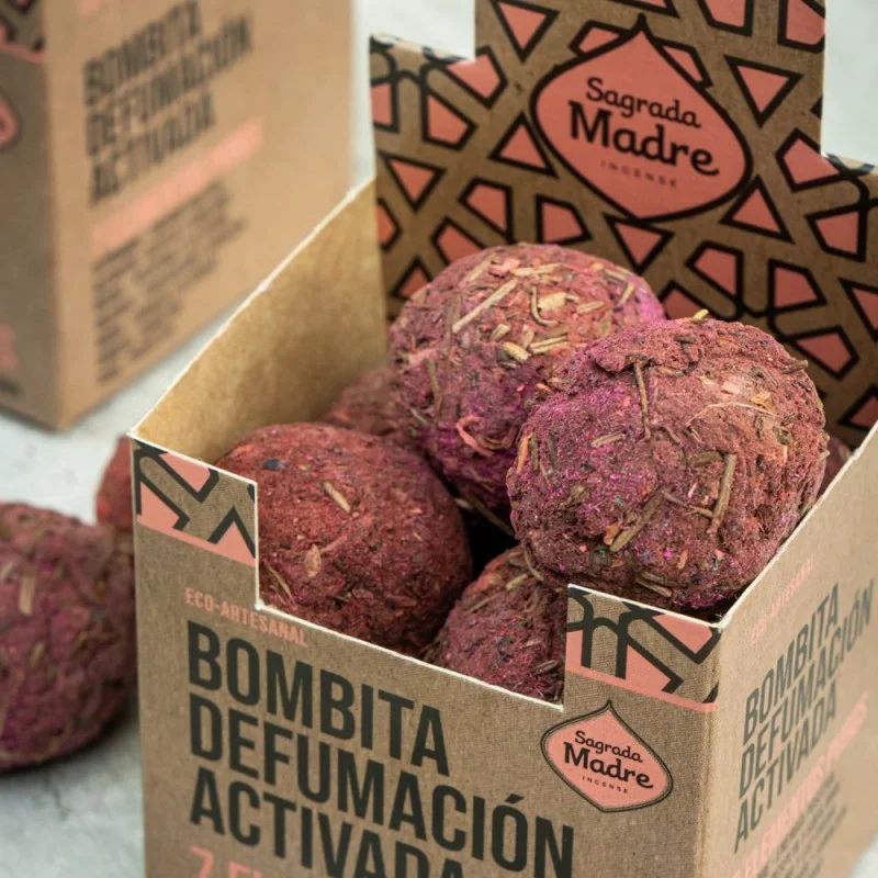 Bombitas defumación activada 7 Elementos .Bombas herbales. Esferas mágicas. UNIDAD