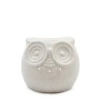 Quemador aceite clásico Búho BLANCO 7,5x8 cm