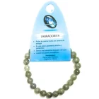 Pulsera Piedra Natural De Labradorita 8 mm