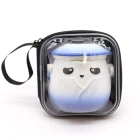 Set de tetera y tres tazas Panda Azul Cielo. Cerámica