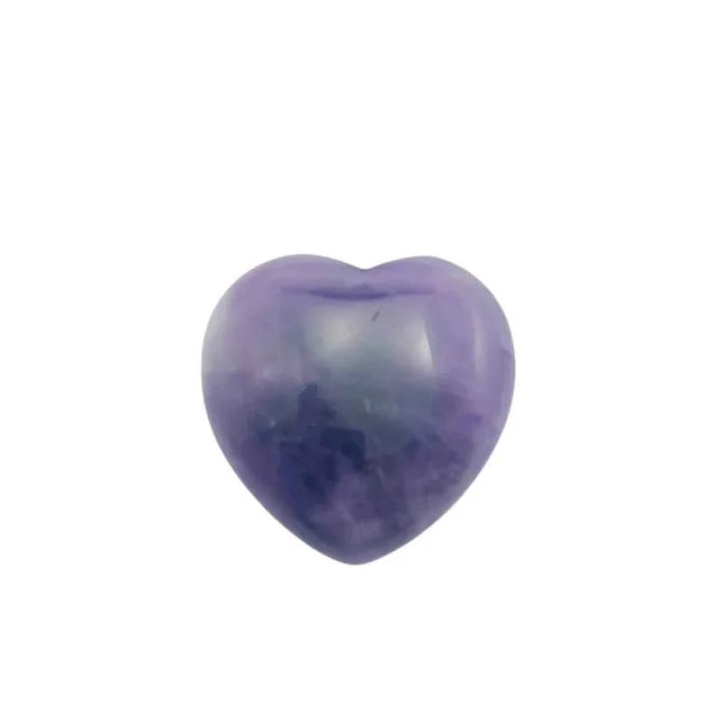 Corazón Mineral Amatista 3 Cms Aprox