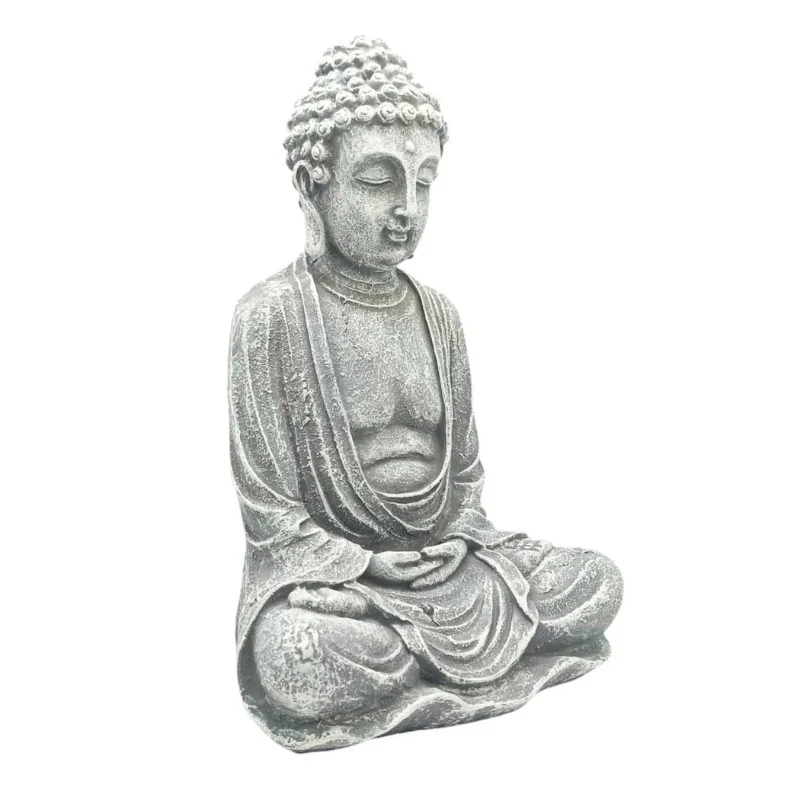 Figura En Resina Buda Feliz 26 Cms Aprox