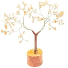 ÁRBOL MÁGICO DE LA VIDA de CITRINO. 100 PIEDRAS.