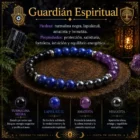Pulsera Guardián Espiritual con turmalina negra lapislázuli amatista y hematita