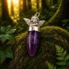 Colgante Piedra Natural Ángel de la Guarda