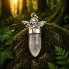 Colgante Piedra Natural Ángel de la Guarda