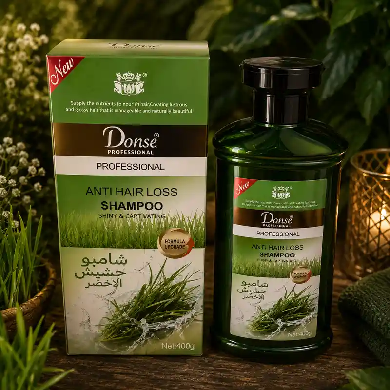 Champú de cáñamo verde y menta Donse Professional 400 g para cabello debilitado