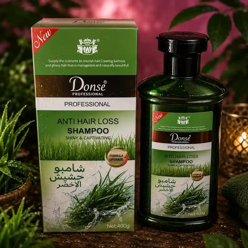 champu-canamo-verde-menta-donse-professional-400g.png Champú de cáñamo verde y menta Donse Professional 400 g para cabello debilitado
