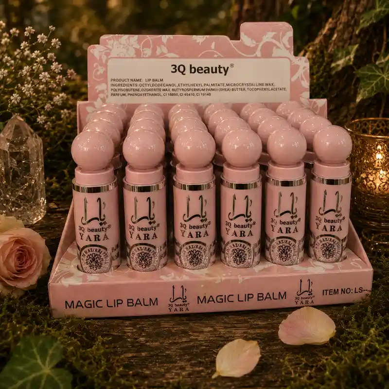 Magic Lip Balm Yara Rosa 3Q Beauty bálsamo labial hidratante