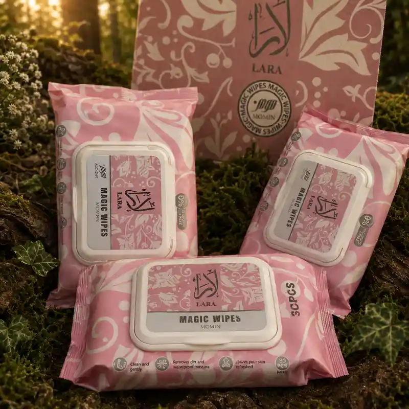 Toallitas perfumadas Yara Rosa Magic Wipes 30 unidades con tapa resellable