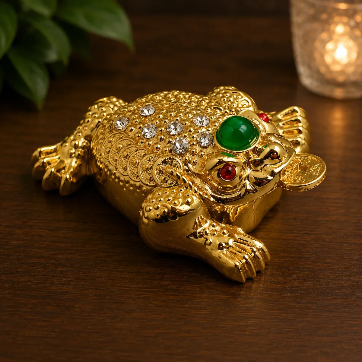 Rana de Tres Patas Feng Shui de 50 × 35 mm Rana de Tres Patas Feng Shui de 50 × 35 mm