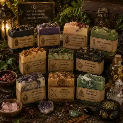 Jabones esotéricos y artesanales