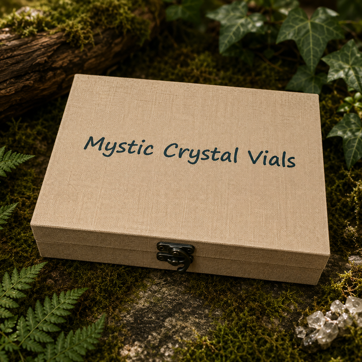 Colección 40 Botes de Chips de Piedras Naturales Surtidas con Caja