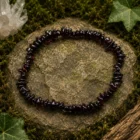 Pulsera Piedra Natural Chips Granate