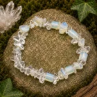 Pulsera Piedra Natural Chips Opalina