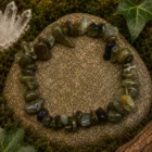 Pulsera Piedra Natural Chips Labradorita