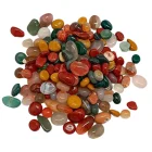 Bolsita Piedra Chips Canto Rodado 7 chakras Mix 2-5 mm Aprox.