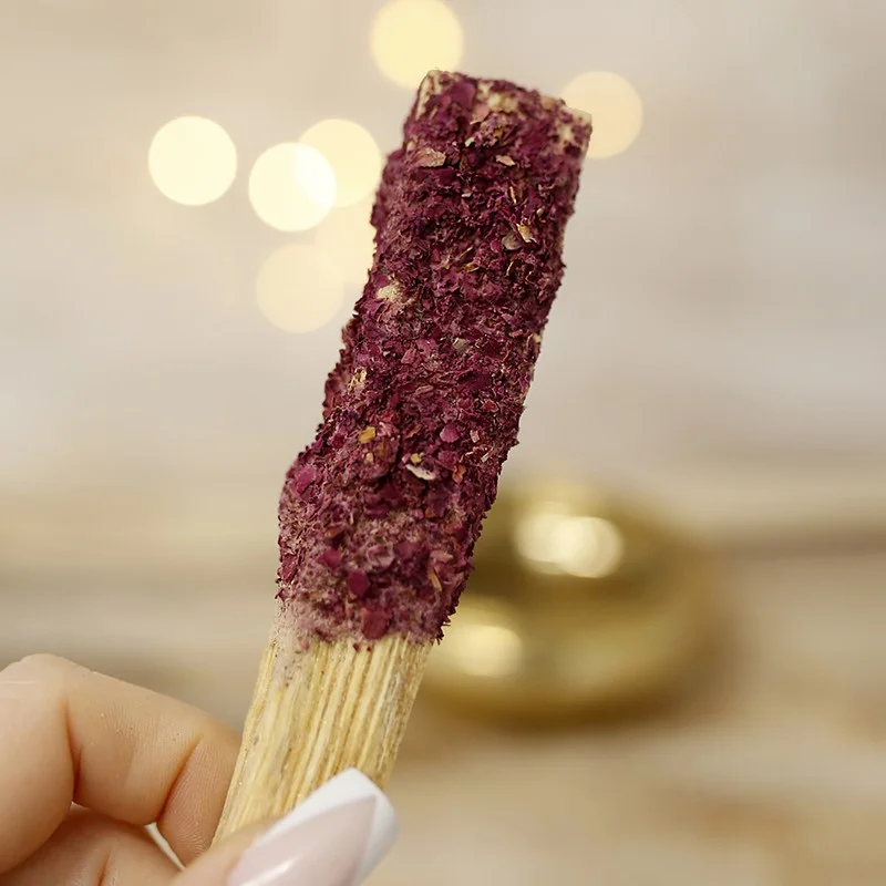 DIP DE PALO SANTO Y ROSAS. ENERGÍA DE AMOR Y PAZ. RELAJANTE